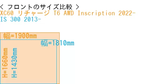 #XC60 リチャージ T6 AWD Inscription 2022- + IS 300 2013-